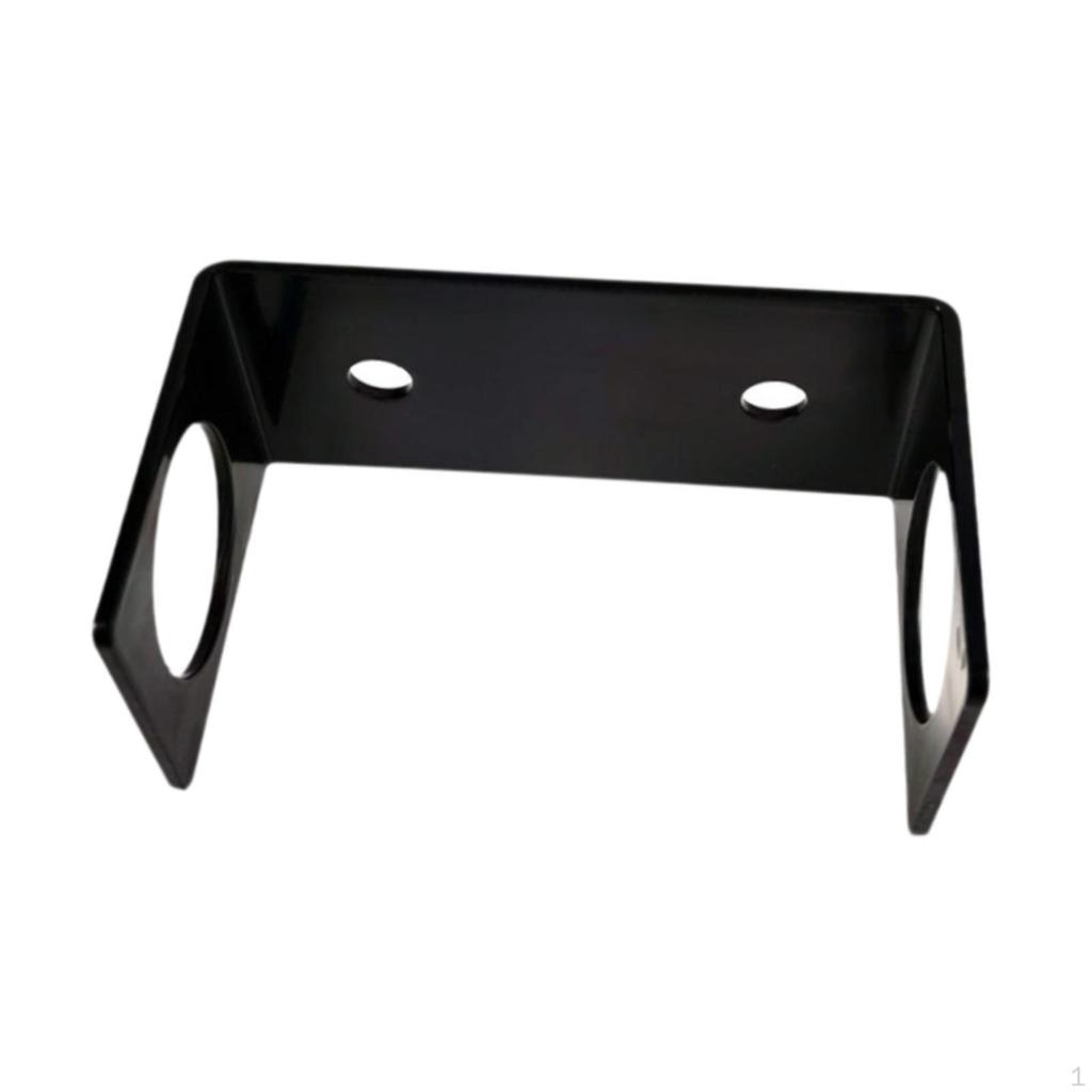 Barbell Bar Holder Storage Rack Gym Accessory 2" Hole Space Saving Vertical Weight