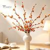 Fall Wedding Table Decoration Long Artificial Bittersweet Branches, Berry Stems for Vase, Faux Plants Fade Resistant Flowers Branches Thanksgiving