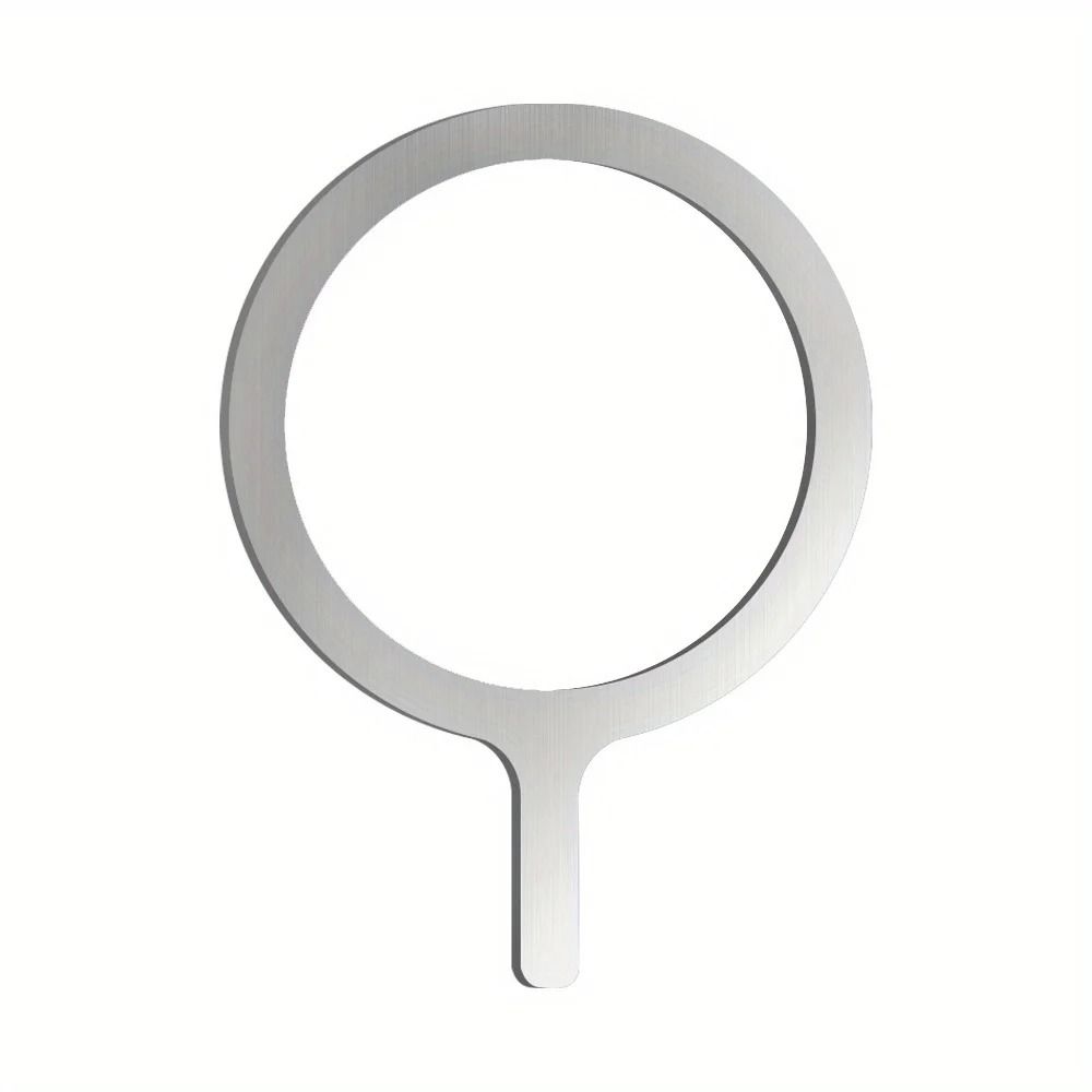 1/5 Stück Edelstahl Eisenblech Aufkleber Magnetisch Magnet Auto Handyhalter Metallplatte Ring