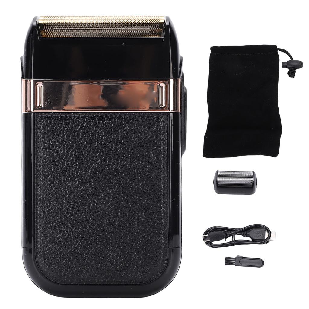 Electric Foil Hair Trimmer LED Display Low Noise Double Foil Hair Trimmer with Stainless Steel Cutter Powerful Motor