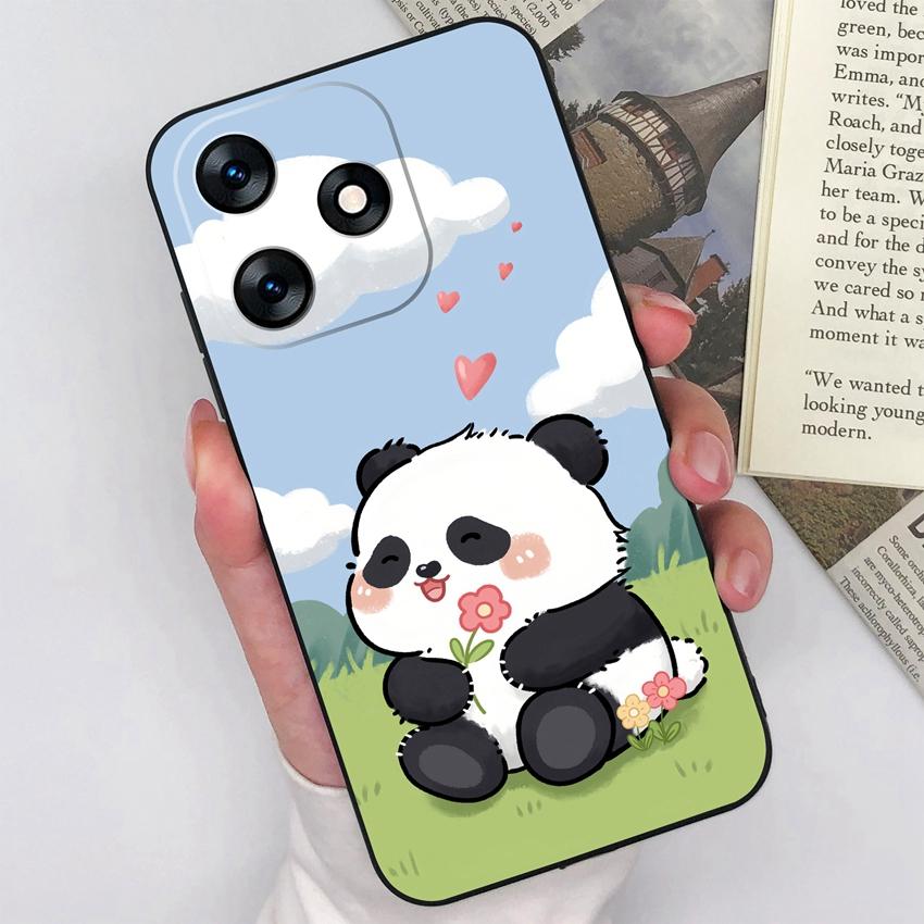 For Tecno Spark 10 9 8 7 5 Pro 4 5 Air 8C 8P 7P 7T Phone Case Pretty Bow Patterns Soft Matte Silicone Anti Slip Durable Fashion Shell For Tecno Casing