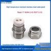 IP68 Waterproof Stainless Steel Cable Gland, High Temp Resistant 200° Silicone Seal, Metric M