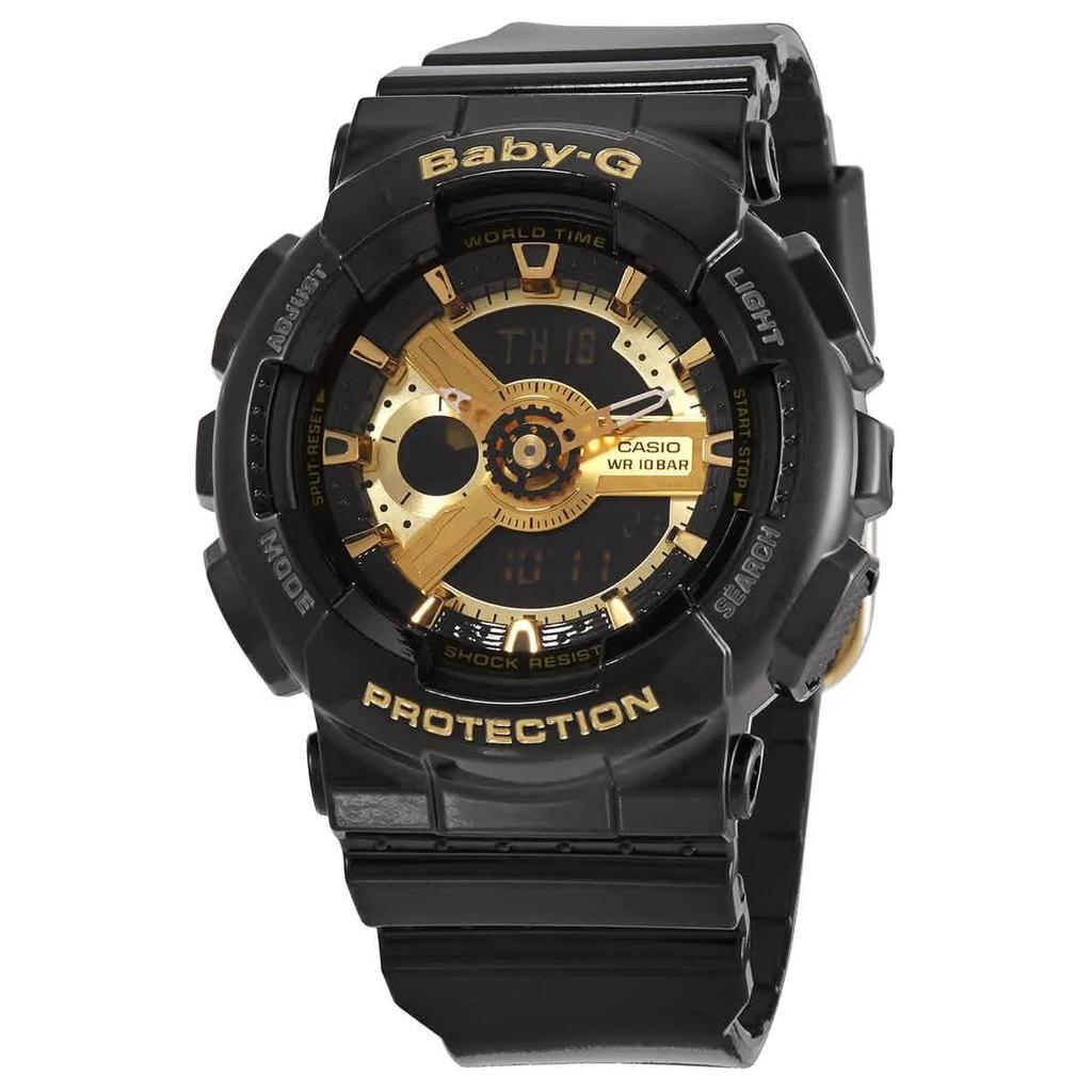 CASIO Women's BABY-G Black Watch BA-110-1A (Unisex) Japanese Korean Watches BA 110 1A