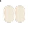 Wooden Basket Base Handmade Wide Applications Round Edges Oval Shape Cradle Weaving Blank Wood Base for Sewing
