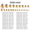 10-100Pcs 2-10mm High Quality Stainless Steel Beads For Jewelry Making Loose Spacer Round Beads DIY Bracelet Necklace Wholesale
