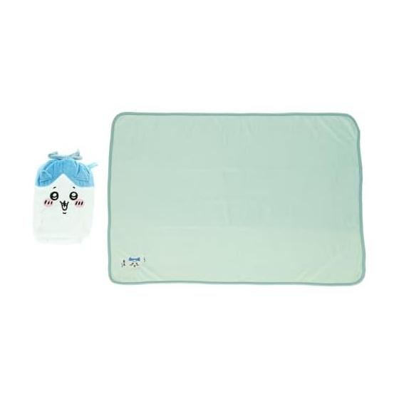 Marushin Mascot Drawstring Blanket Chiikawa Fluffy Hachiware Approx. H70 x W100cm Blanket Cute Fluffy Stylish Cold Weather Goods 0775038400