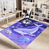 1PC Whale Dream Carpet Ultra Soft, Thick & Absorbent, Non Slip Machine Washable Mat for Entryway