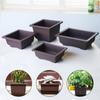Bonsai Pots Bonsai Accessories Rectangle Plant Pots for Plants Outdoor Garden Pot Flowerpots for Succulents Tray Garden Supplies