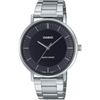 Casio MTP-VT04D-1E Quartz Men's Watch Black Metal Band Imported Model