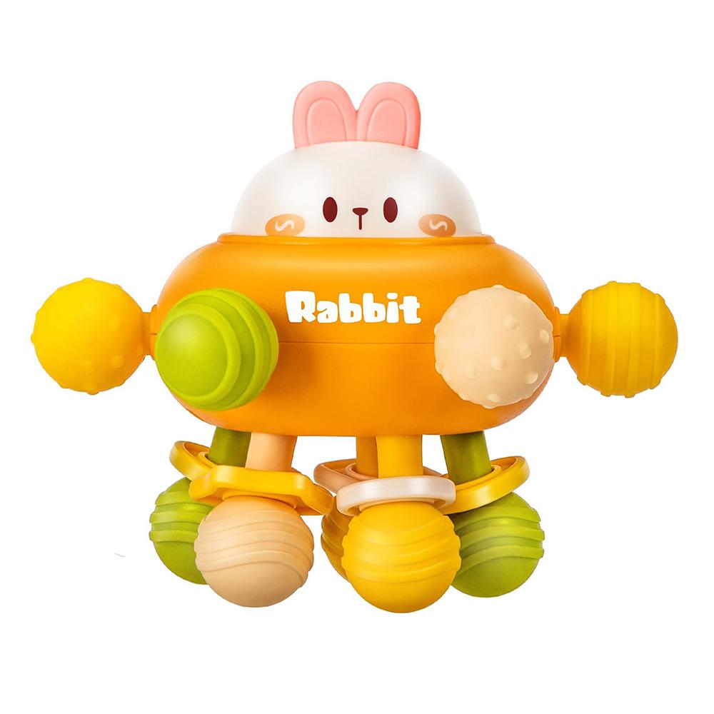 Baby Teething Toys Baby Montessori Sensory Toys Rattles Grasping Ball Infant Silicone Toy Activity Development Toys for Babies