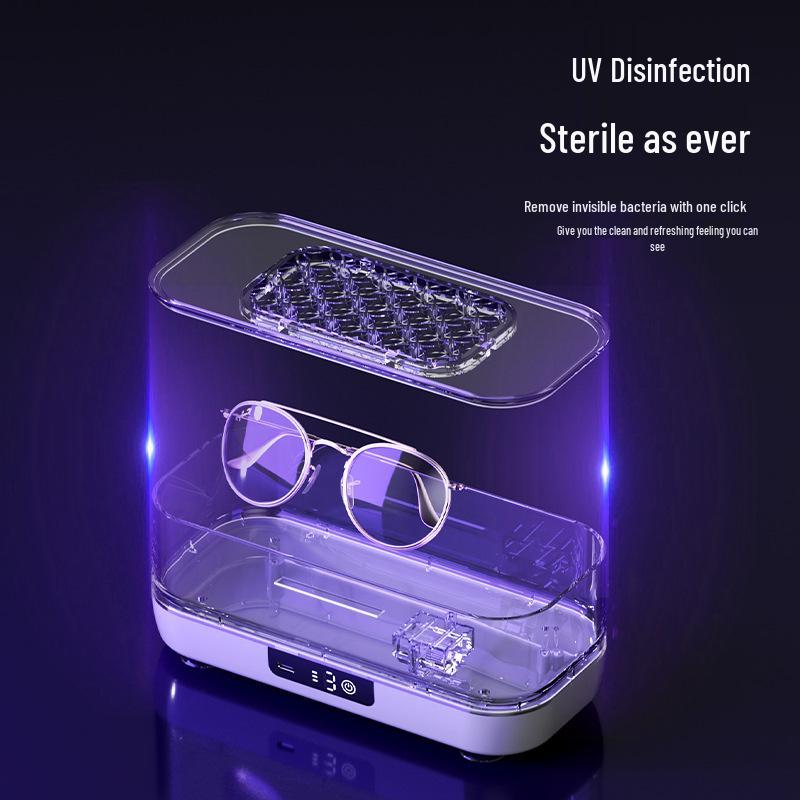 Multifunctional Cleaning Box for Glasses, Jewelry, Lenses, & More