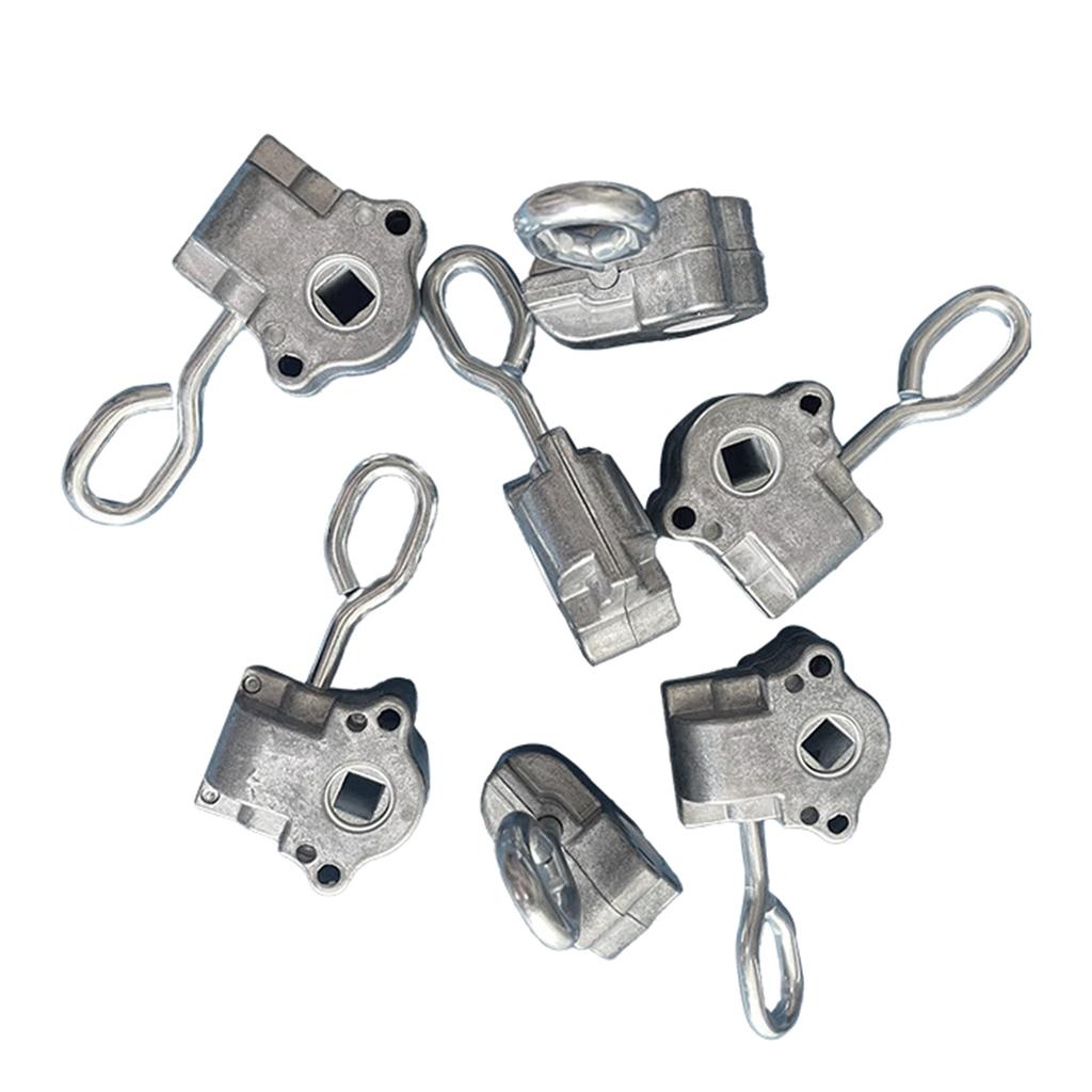 Solid markise snekkedrev Enkel installasjon Manuell sveiv Bærbart tilbehør for rullgardiner Utendørs bruk