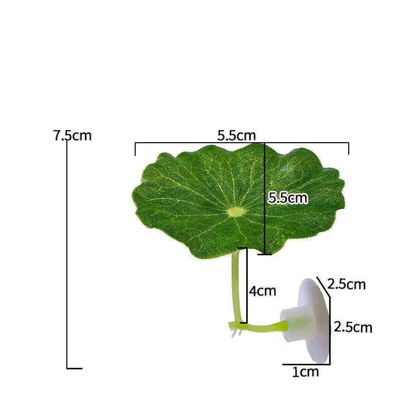 Simulated Leaves Artificial Fish Resting Leaf Fake Aquarium Plant Fish Tank Landscaping Leaf Betta Fish Spawning Leaves Hammock