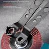 Multifunction Wrench Angle Grinder Four Claw Thickened Disassembly Wrench Adjustment Tool For Grinding Wheel Machine Accessories