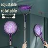 ZISIZ Rechargeable Extendable Electric Mosquito Swatter
