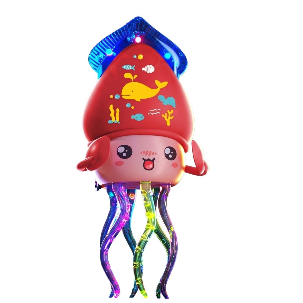 Electric, Magical Dancing Jellyfish With Automatic Obstacle Avoidance And Light Toy For Children.