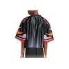 adidas Originals Pull ample à col V à manches courtes Maillot de football pour femme noir JX9217