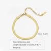 2/3/4/5MM Edelstahl Armband Für Damen Herren Goldfarbe Schlangenkette Armreif Mit Verlängerungskette Wasserdicht Party Schmuck Geschenk