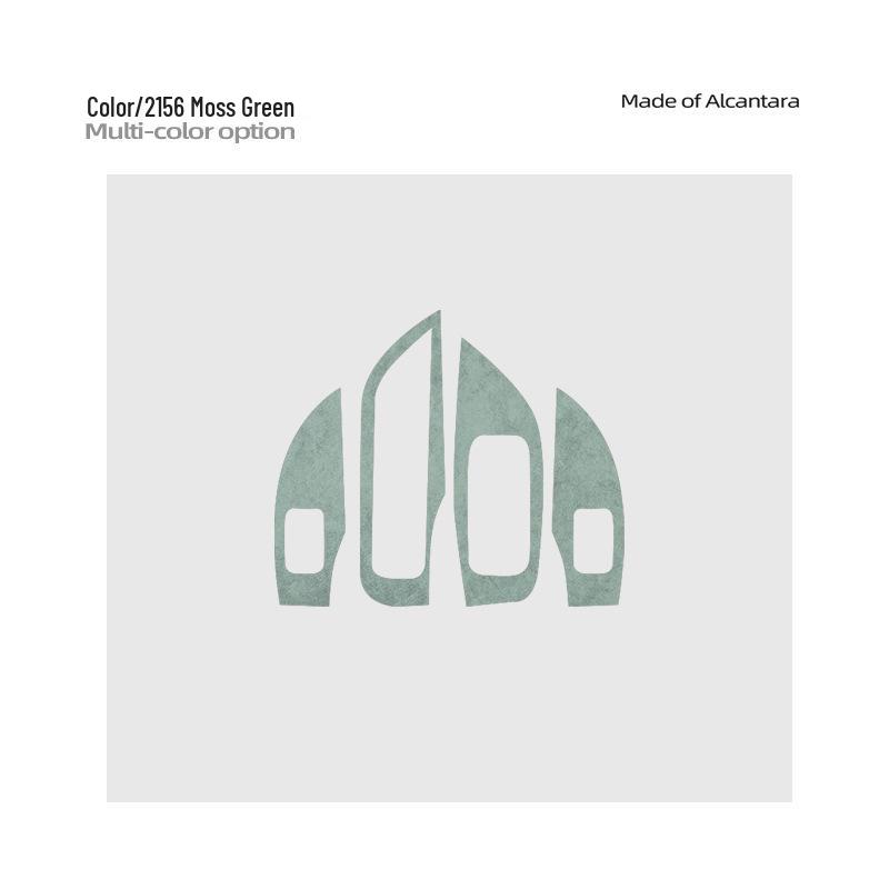 

SU7 Window Lift Panel Sticker - Imported Alcantara Suede, Ultra-Thin, Interior Anti-Scratch Decorative Modification.