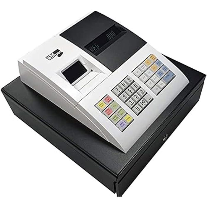 Caisse Enregistreuse - SAMPOS - ER-057S - Couleur Blanche - Design Compact - Facilité D'utilisation