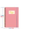 2026 2025 2024 A5 Selfcare Custom Simplified to Do List Notebook Weekly Daily Journal Undated Spiral Planner
