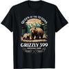 Vintage Queen Of The Tetons Grizzly 399 National Park Bear T-Shirt