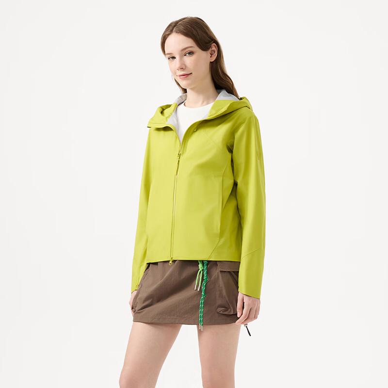 Tamboer Women's Hooded Short Outdoor Protective Jacket TB5162752A