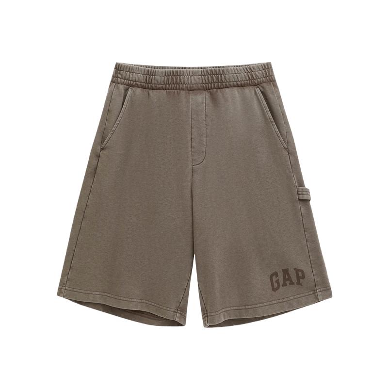 GAP Men s Logo Print Vintage Washed Loose Shorts 175/84A