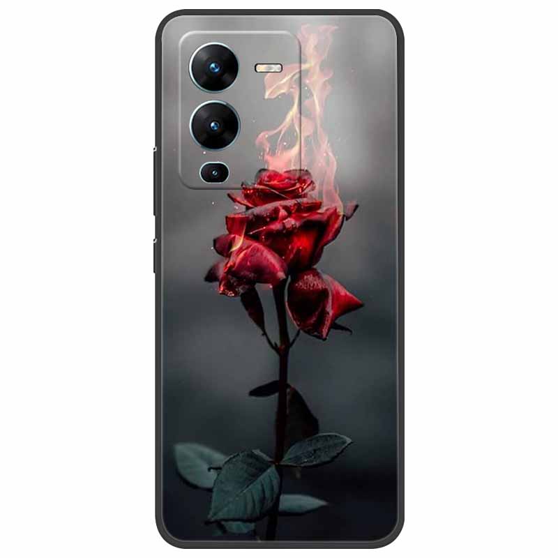 

Для vivo V25 Pro Чохол V2158 М який Силіконовий TPU Чохол для Телефону Для vivo V25 Pro 5G Чохол Ударостійкий Capa V 25 Pro V25Pro Coque Крутий For vivo V25 Pro