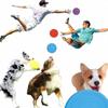 6 Pack Silicone Dog Flying Disc, Durable Outdoor Training Toy for Dogs
