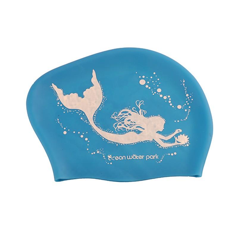 Silicone Swimming Cap Adults - Waterproof Comfort Fit Solid Color Unisex Pool Beach Use