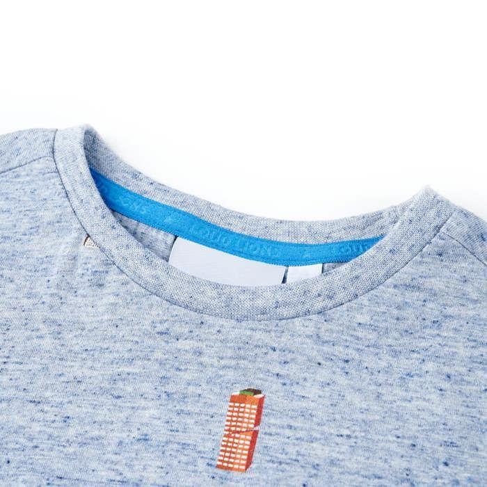 T-shirt pour enfants mélange de bleu 92/104/116/128/140