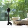 Cartoon Giraffe Shape Coffee Spoon Cute Design Black Powder Quantitative Long Handle Scoops Plastic Coffee Spoons Kitchen Decor