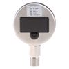 Digital Hydraulic Industrial Pressure Gauge Lower Mount Battery Powered Large LCD Dispaly Reset Function 5 Units Durable