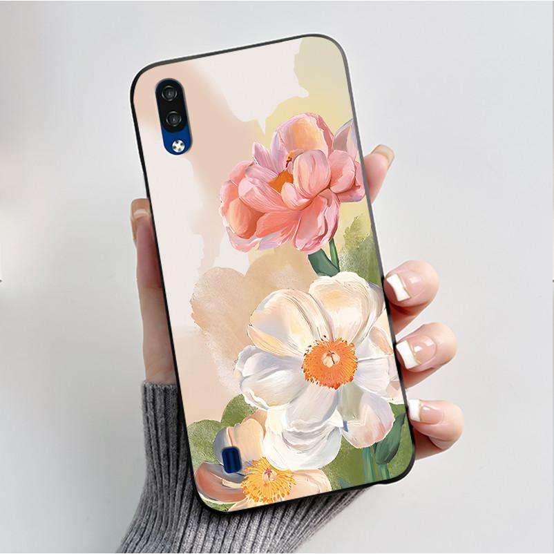 Phone Case For ZTE Blade A51 Lite / A5 2020 Casing Luxury Fashion Butterfly Flower Black Jelly Soft TPU Case Silicone Back Cover