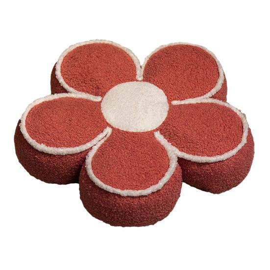 

Цветочная плюшевая подушка Мягкая подушка для спины дивана Зимняя теплая напольная подушка Защитная подушка для бедер и талии Мягкая подушка для сиденья стула Декоративная 40cm