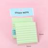 100PCS Sticky Notes - 5-Color Memo Pads, Tearable for Office, Home & School, Perfect for Holidays & Gifting