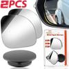 2pcs Set 360° Adjustable Blind Spot Mirror Wide Angle Parking Mirror  Blind Spot Monitoring