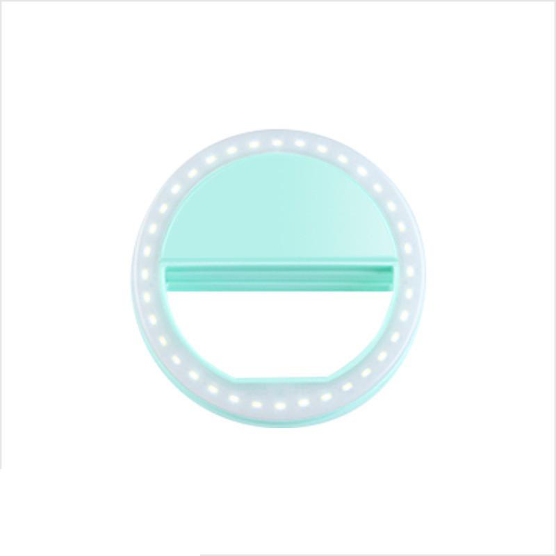 Phone Selfie Ring Light With Usb Rechargeable Power For Makeup And Video Recording