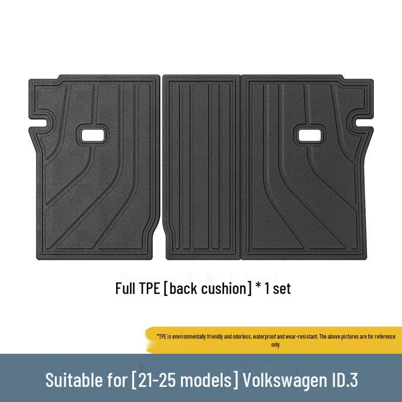 Volkswagen Trunk Mats: TPE All-Environment Mats & Backrest Mats