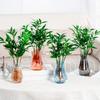 1 Pcs Creative Transparent Plastic Flower Vase Hydroponic Vase Living Room Desktop Decoration Wedding Centerpiece Arrangement