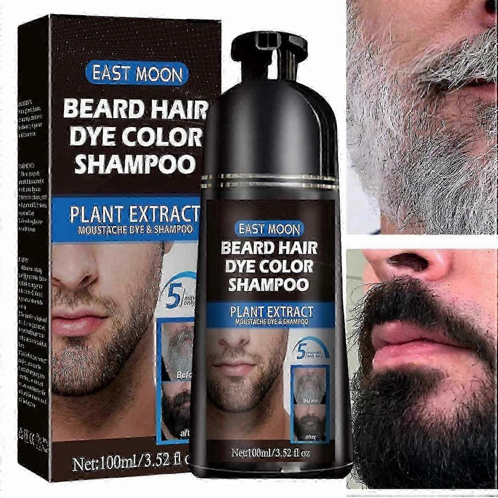 Shampoo Tintura per Capelli Istantanea 3-in-1 - Copertura 100% dei Capelli Bianchi in Soli 5 Minuti