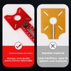 4in1 Router Milling Groove Bracket Cabinet Hardware Jig and Router Guide Aluminum Alloy Router Circle Cutting Jig Auxiliary Tool