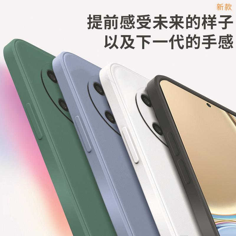 Suitable for Honor 11PRO Rubik's Cube straight edge liquid silicone mobile phone case Honor Magic1 all-inclusive TPU protective case