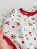 2025 European & American Baby Christmas Long-Sleeve 3-Piece Romper Set