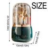 Transparent 360° Rotating Brushes Holder Large Capacity Makeup Brush Storage Tube  Storage Tube