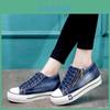 2018 New Fashion Womens Round Toe Casual Shoes Comfortable Denim Tennis Shoes
