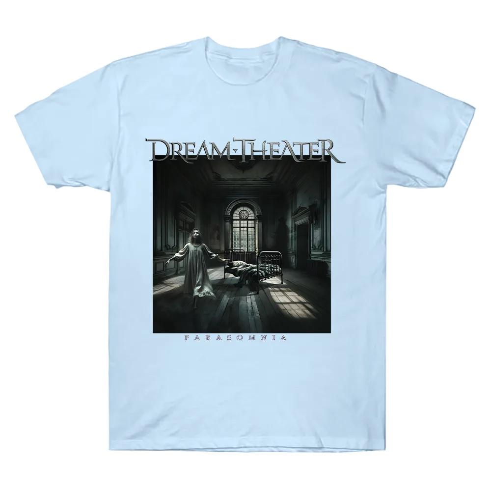 Dream Theater Parasomnia T-shirt Unisex T-shirt Cotone Manica Corta Hip Hop Vintage Band Tee Alta Qualità Y2k Streetwear Unisex