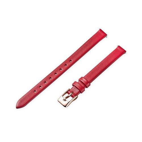 

[DIUARMOR] DIUARMOR Women s Compatible 8mm Lambskin Leather Watch Band DAB3101L-RD(RG) FREE