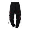 2024 Spring Autumn Harem Casual Women's Pants Streetwear Cotton Ribbons Joggers Ankle Length Cargo Pants For Girls